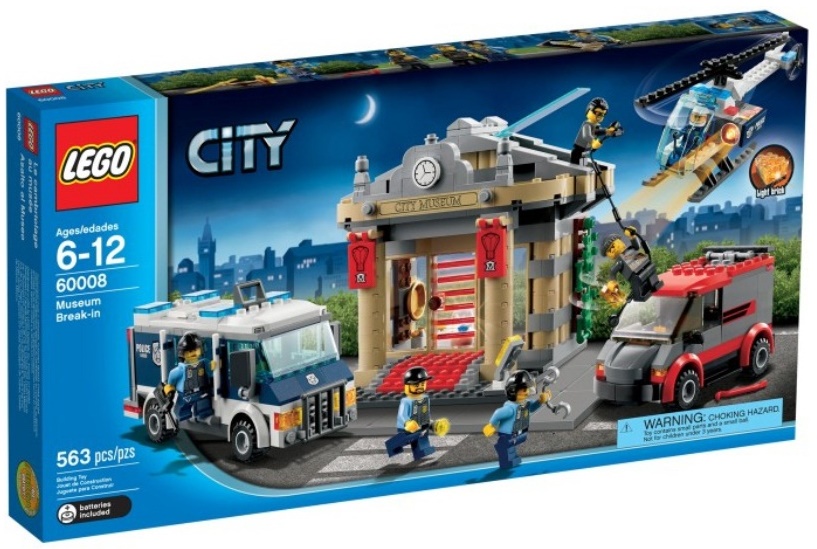 LEGO City Пограбування музею (60008)