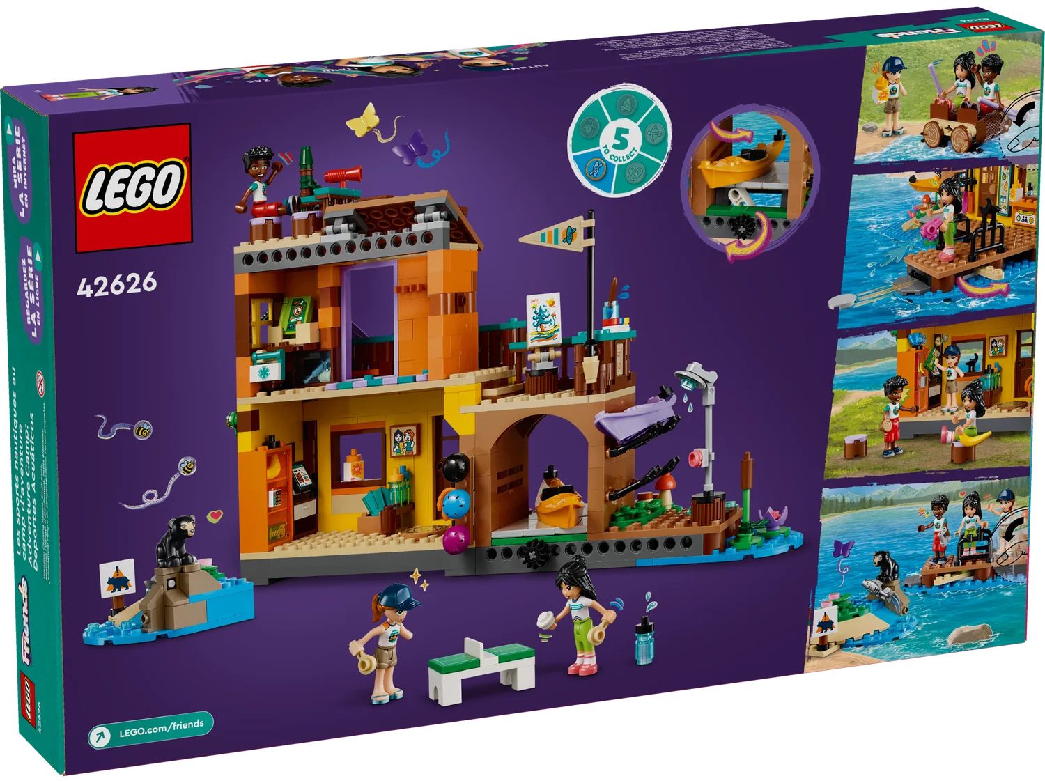LEGO Friends Водні види спорту в таборі пригод (42626)