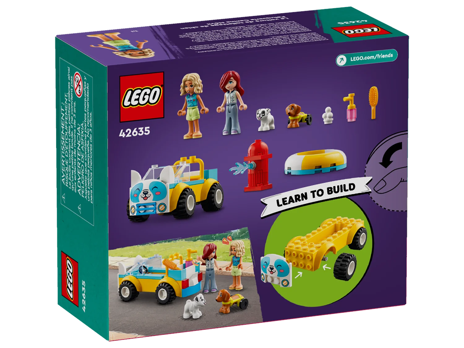 LEGO Friends Авто собачого перукаря (42635)