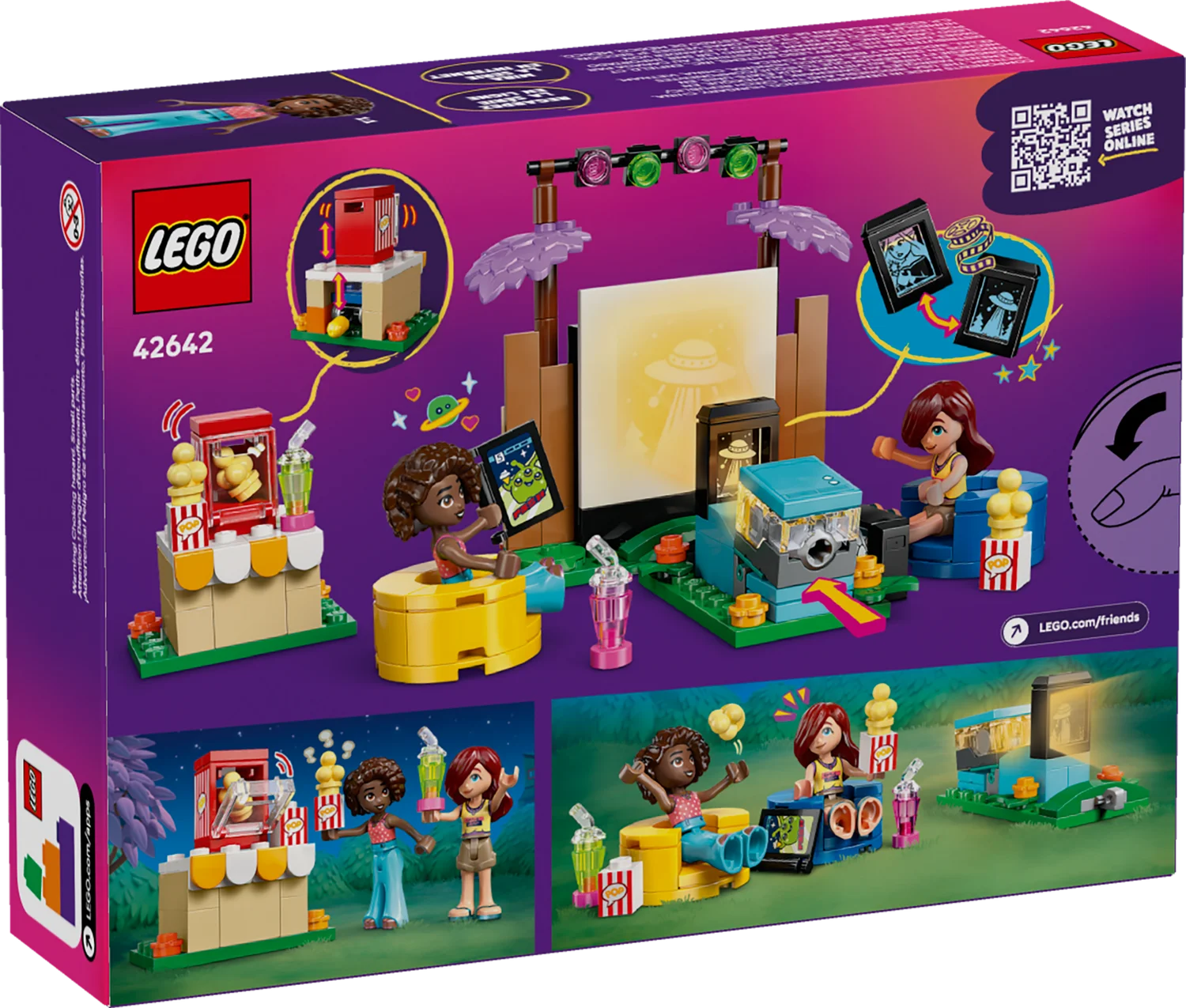 LEGO Friends Вечір кіно з друзями (42642)