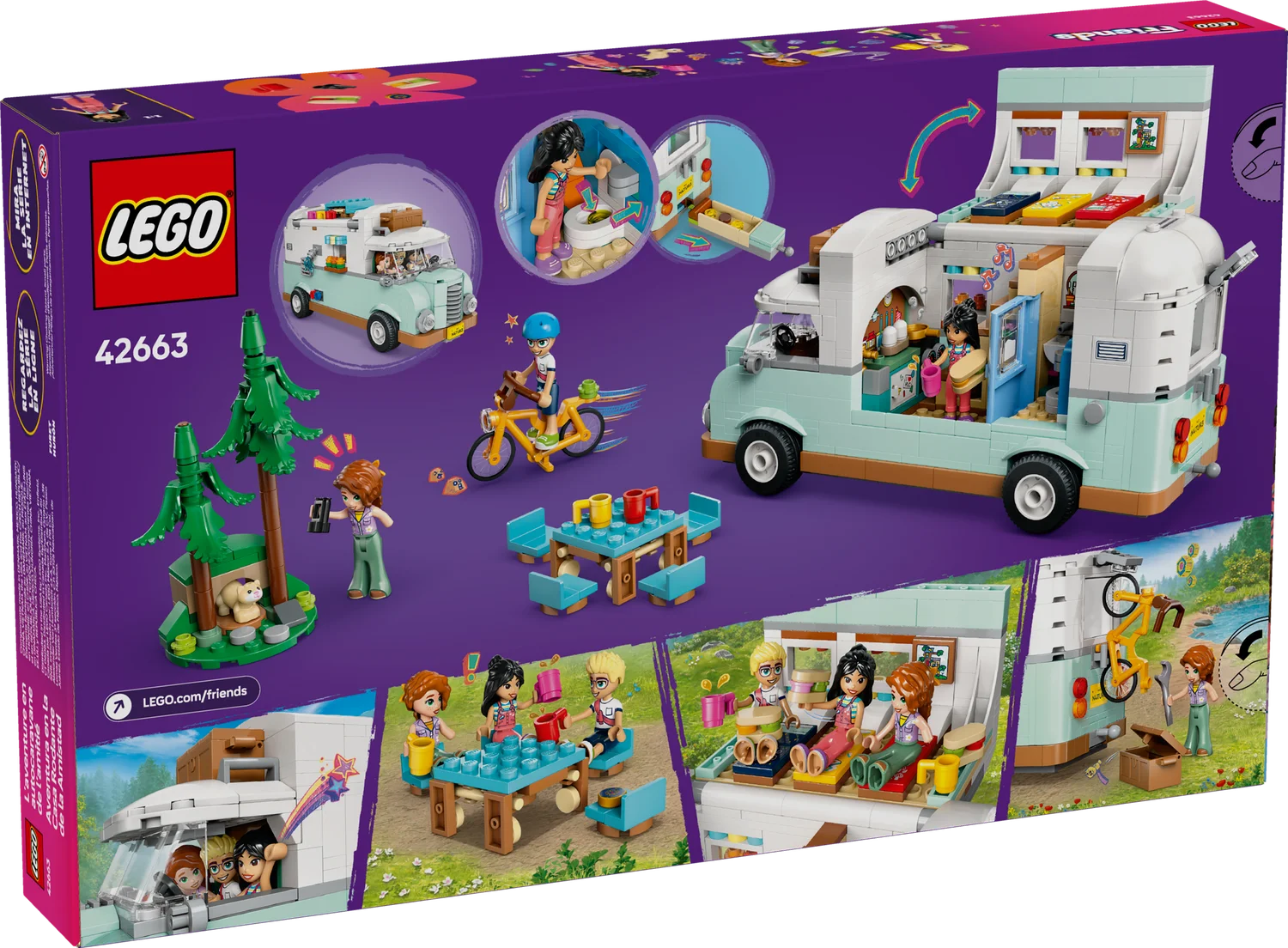 LEGO Friends Пригоди на фургоні дружби (42663)