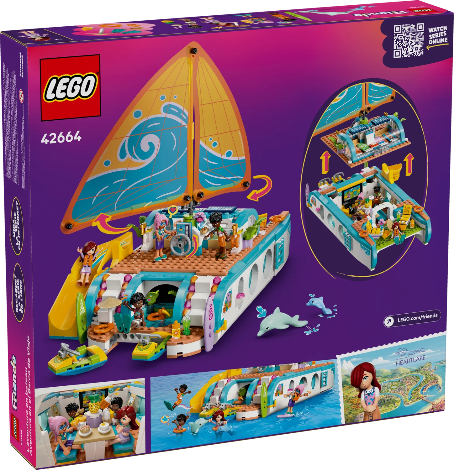 LEGO Friends Пригоди на туристичному човні (42664)