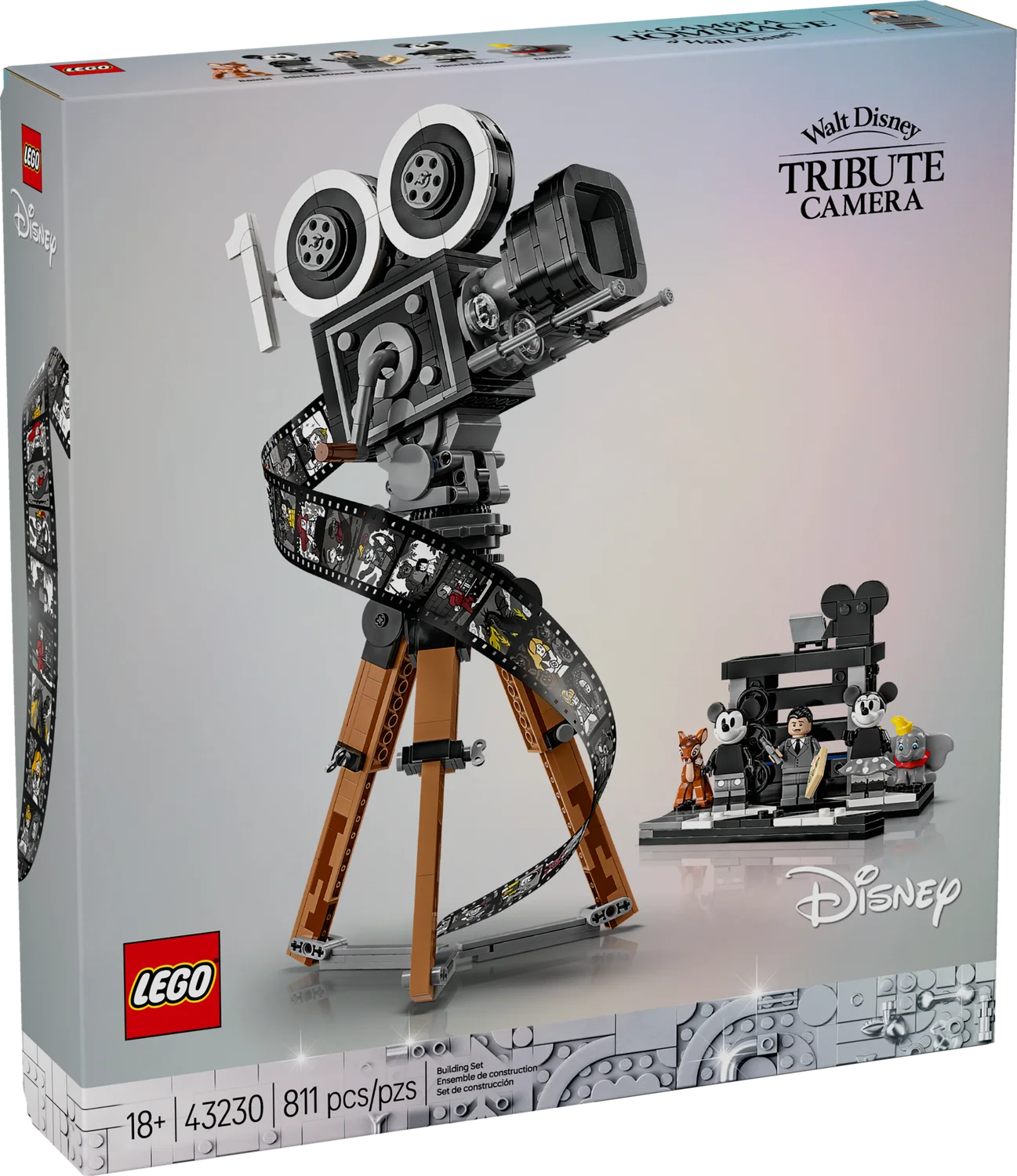 LEGO Disney Камера для зйомок діснеївських класичних фільмів (43230)
