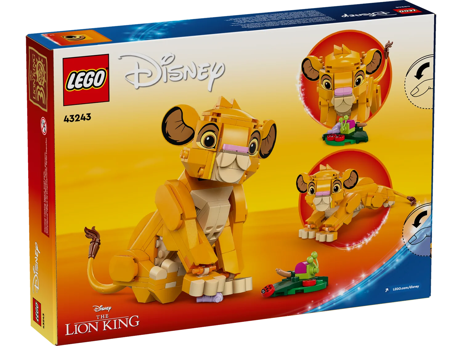 LEGO Disney Левеня Сімба (43243)