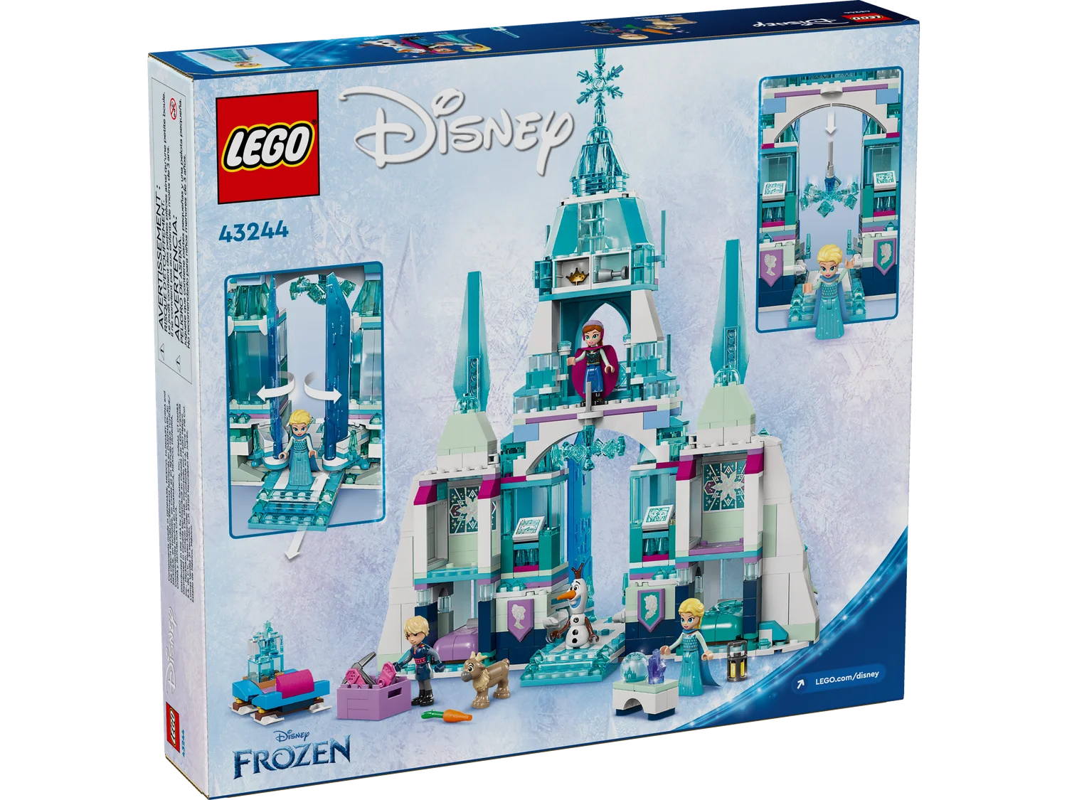 LEGO Disney Крижаний палац Ельзи (43244)