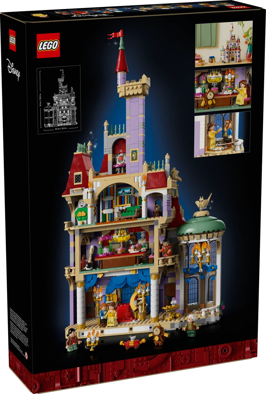 LEGO Disney Замок Красуні й Чудовиська (43263)
