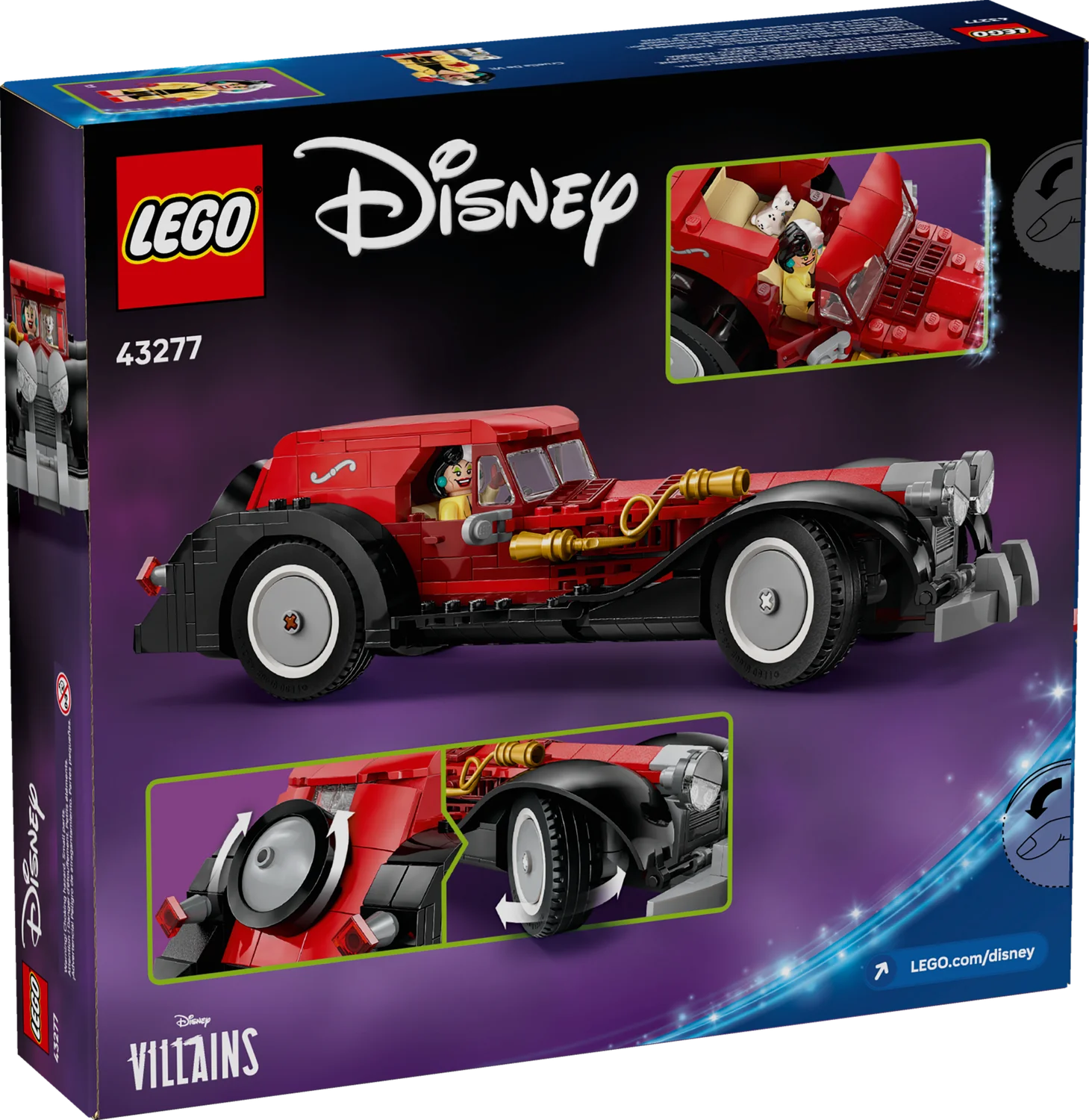 LEGO Disney Автомобіль Лютелли де Віль (43277)