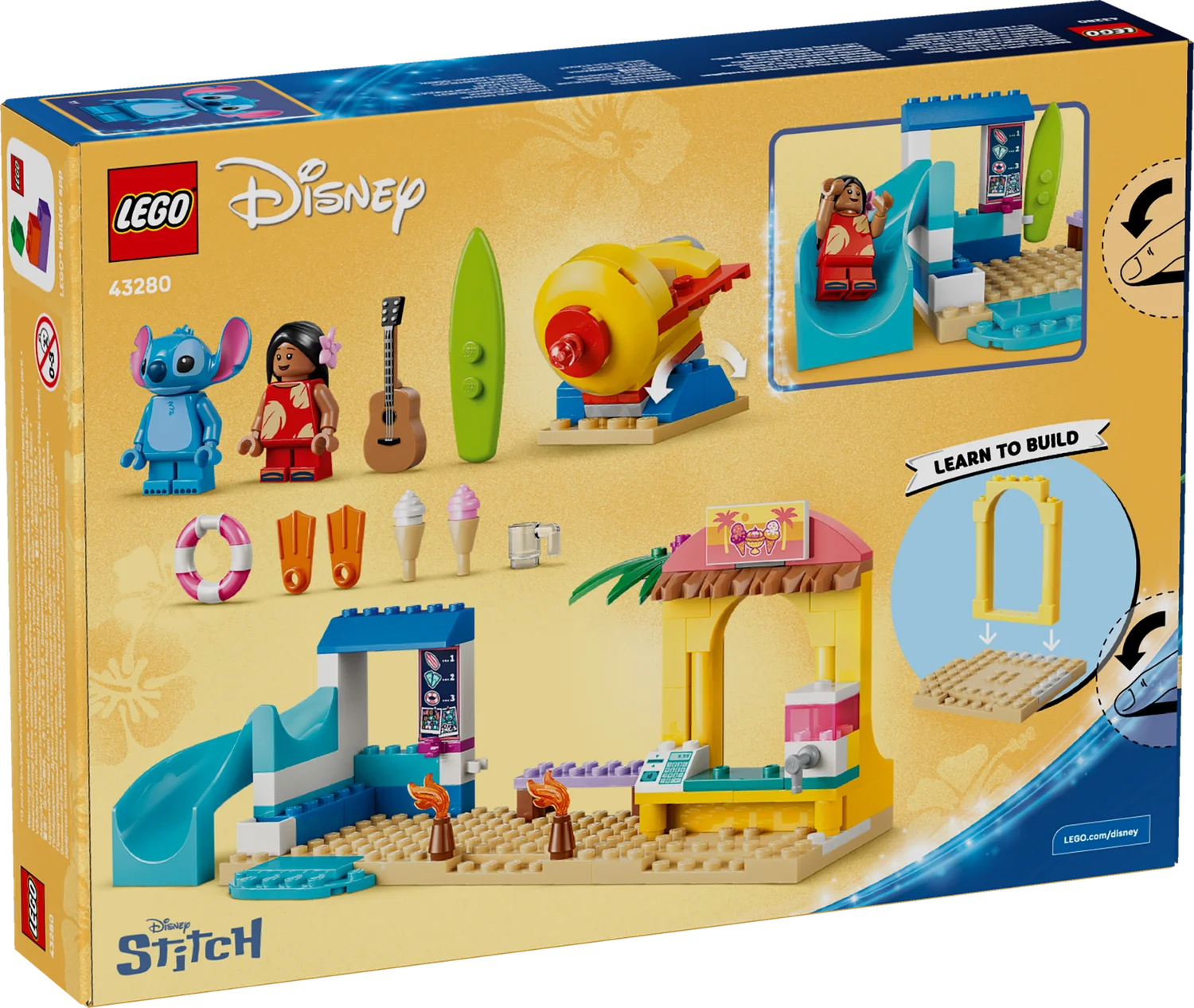 LEGO Disney Веселощі на пляжі з Ліло і Стічем (43280)