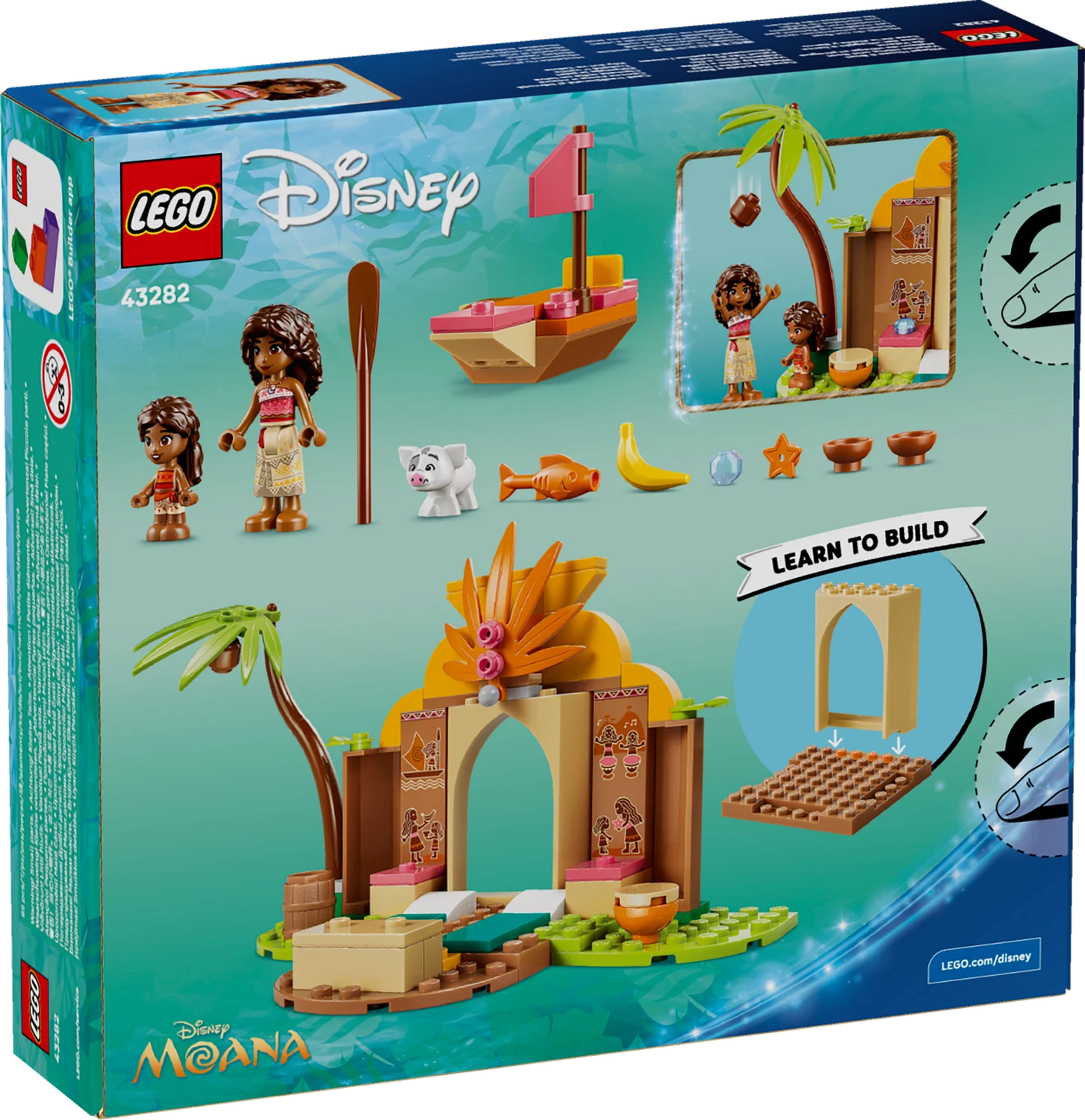 LEGO Disney Сільський будинок і човен (43282)