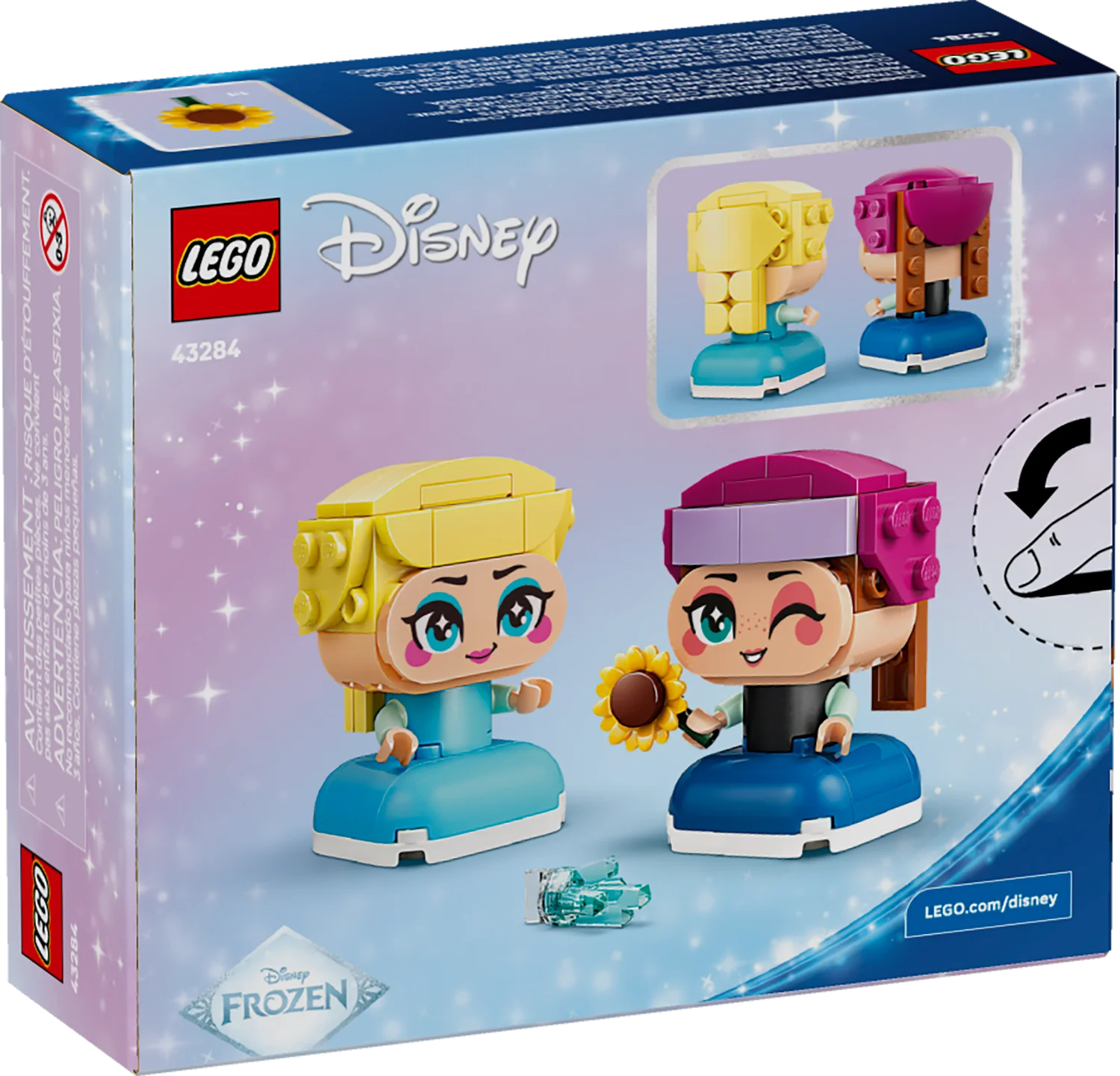 LEGO Disney Мініпринцеси Анна та Ельза (43284)