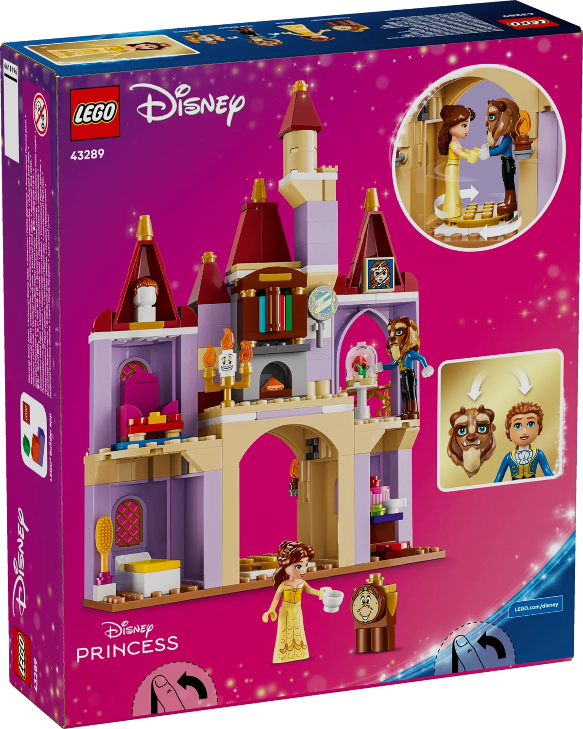LEGO Disney Зачарований замок Красуні і Чудовиська (43289)