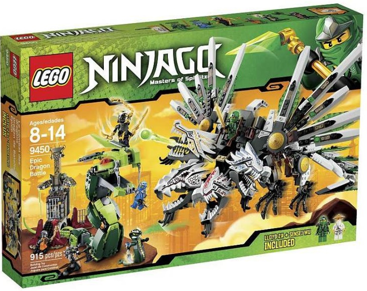 LEGO Ninjago Битва драконів (9450)