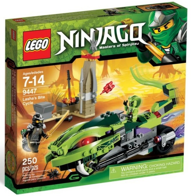 LEGO Ninjago Мотоцикл Лаші (9447)