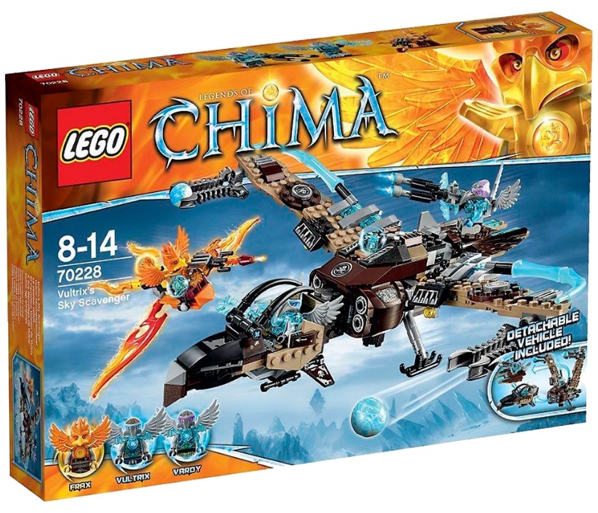 LEGO Legends Of Chima Небесний сміттяр Вультрікса (70228)