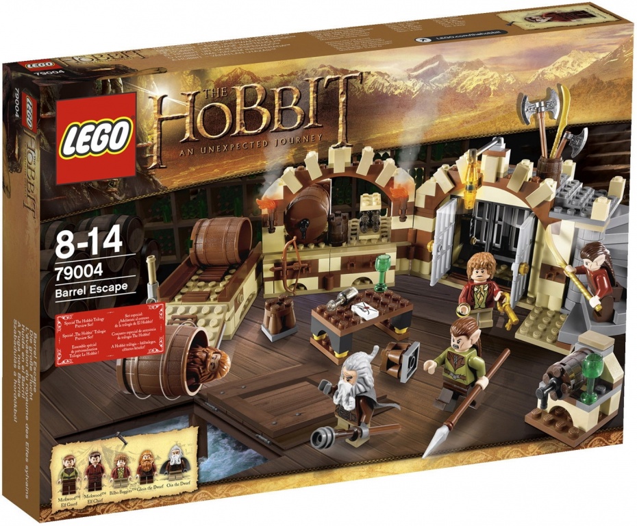 LEGO The Hobbit Втеча у винних бочках (79004)