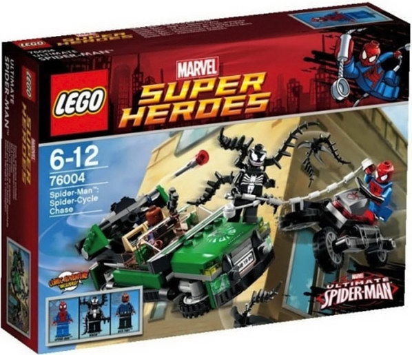 LEGO Super Heroes Погоня на спайдерциклі (76004)