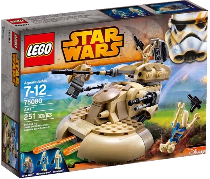 LEGO Star Wars Броньований штурмовий танк AAT (75080)