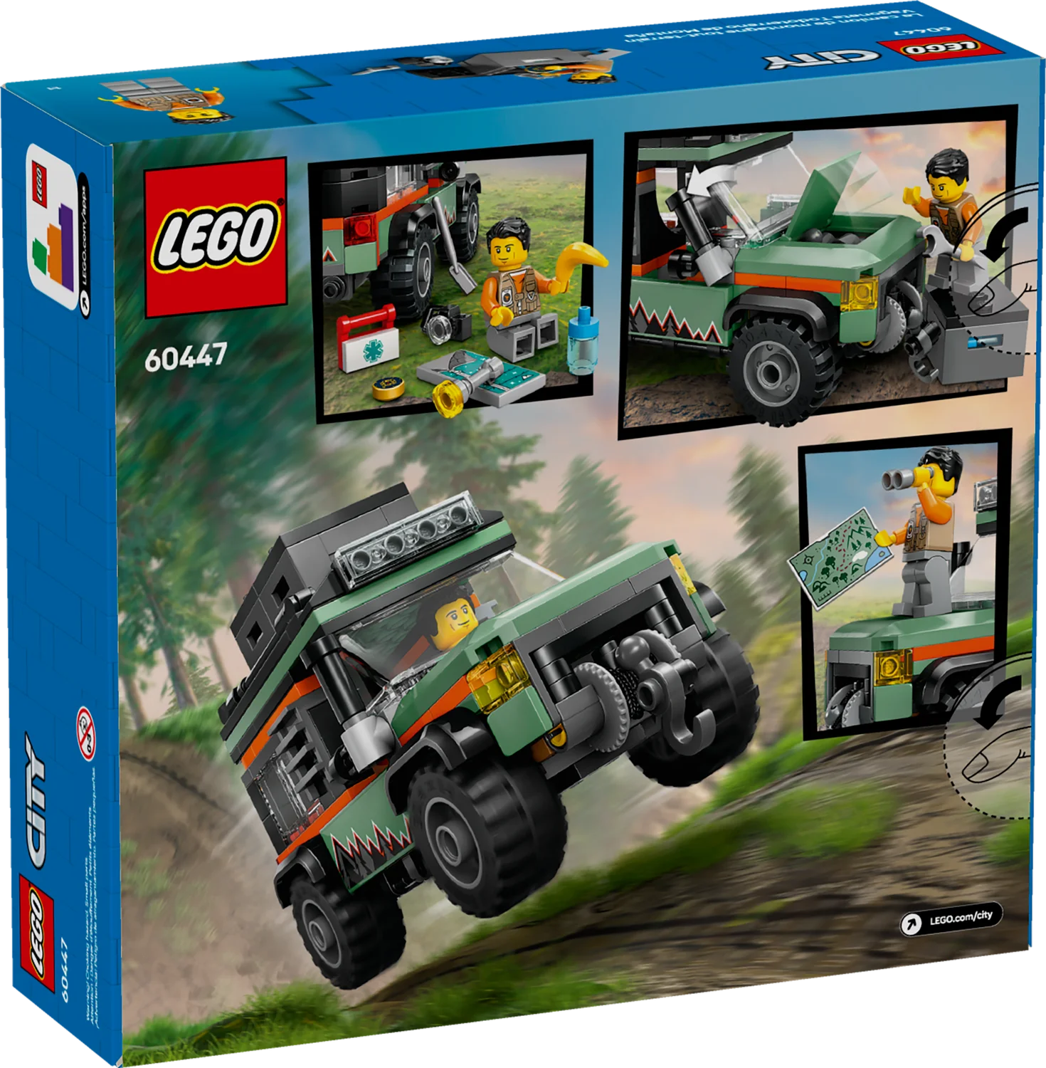 LEGO City Позашляхова гірська вантажівка 4x4 (60447)
