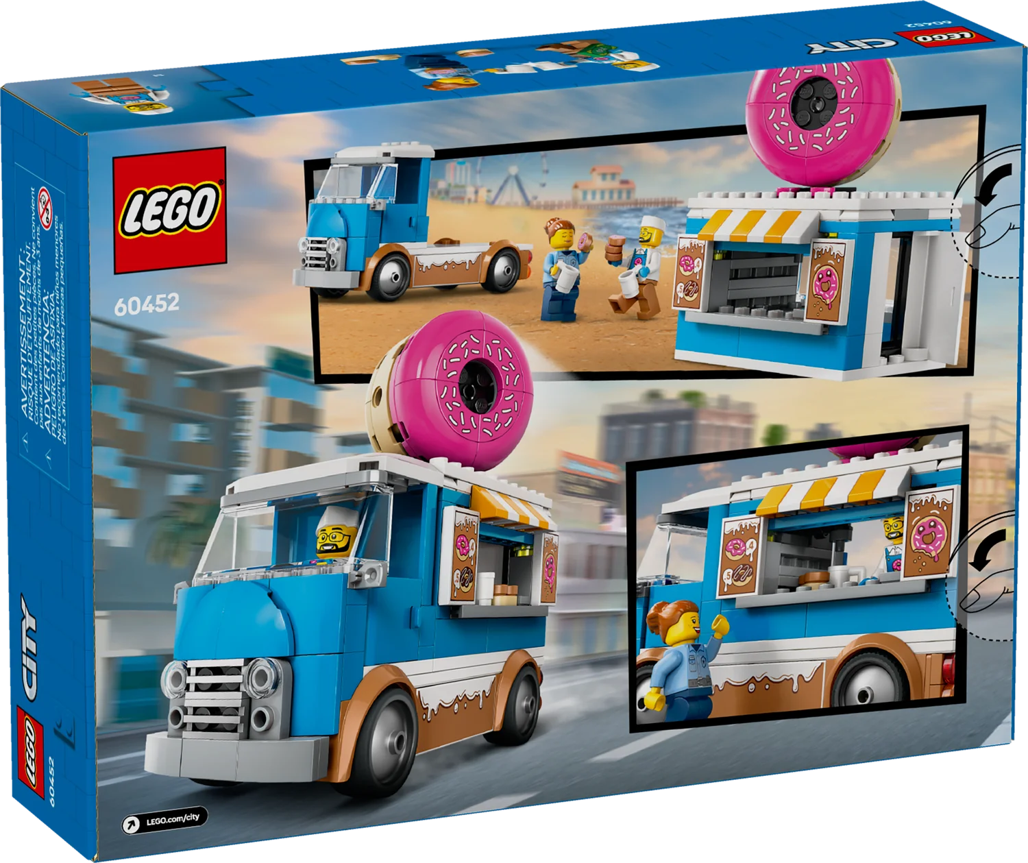 LEGO City Вантажівка з пончиками (60452)