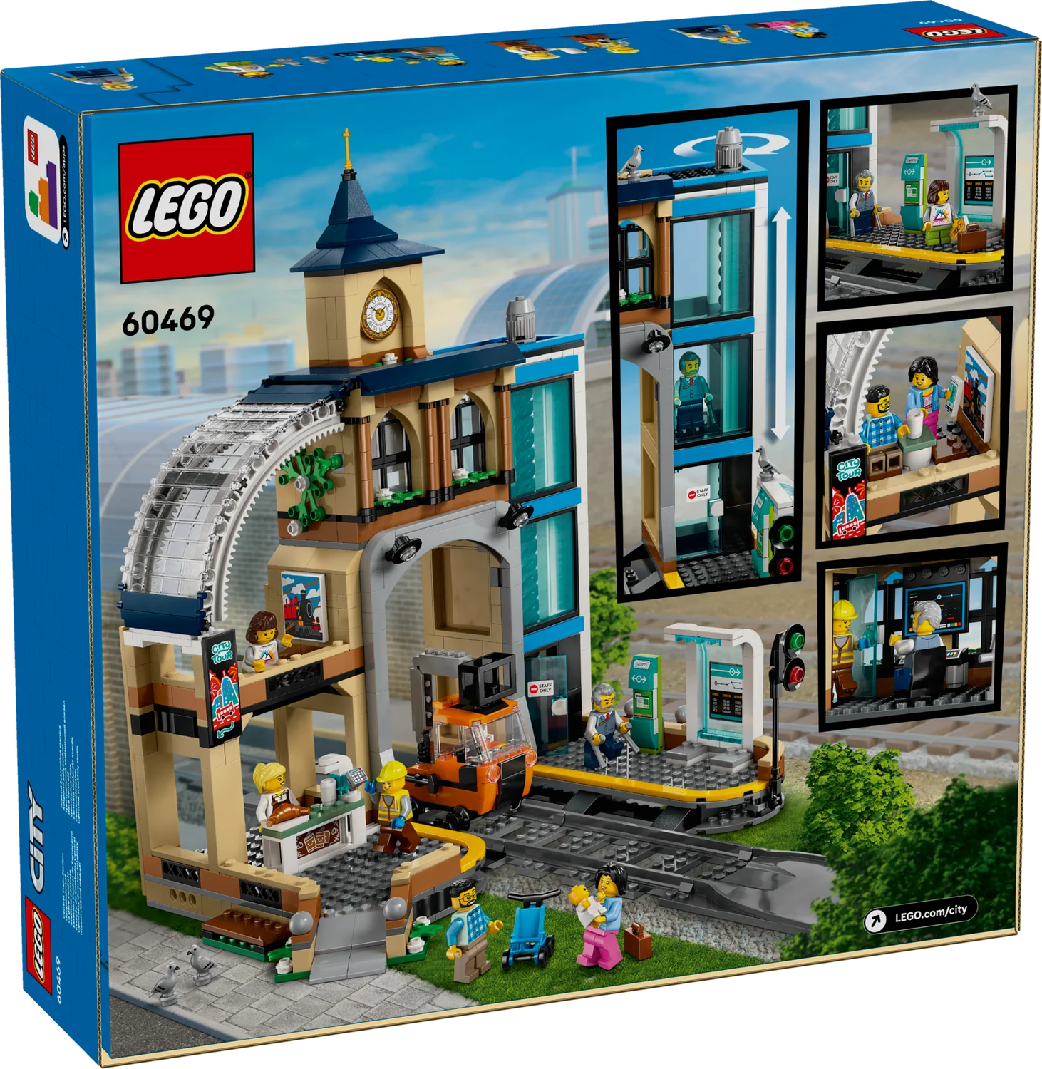LEGO City Центральний залізничний вокзал (60469)