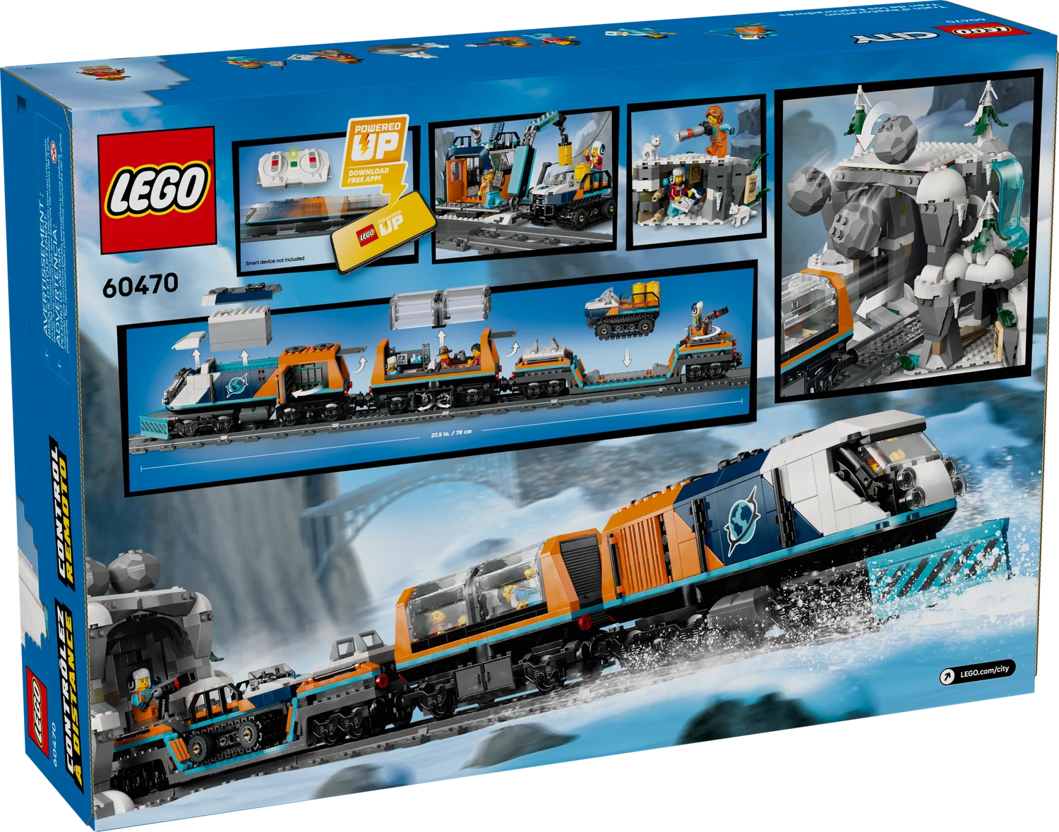 LEGO City Арктичний дослідницький експрес (60470)
