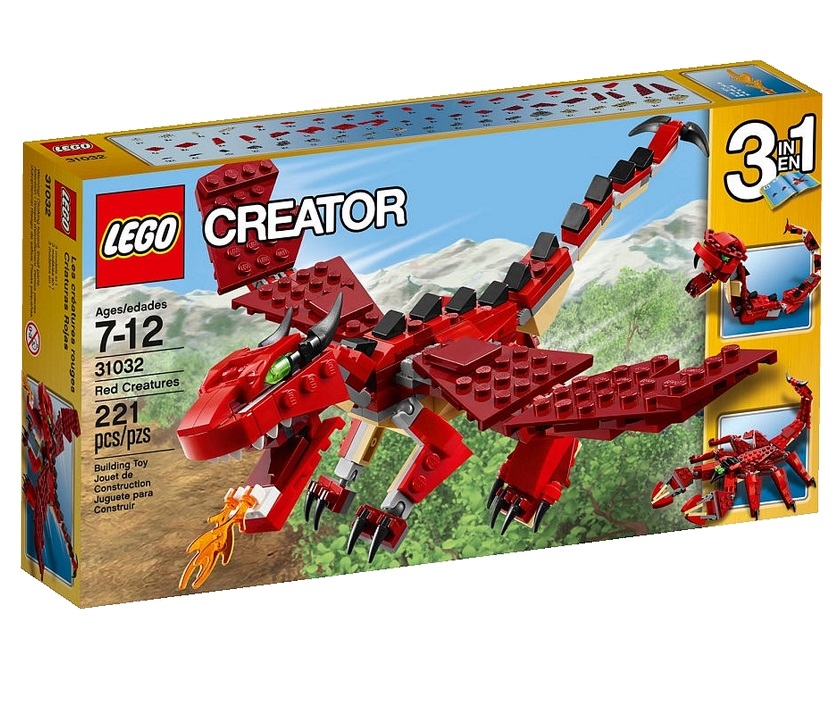 LEGO Creator Вогнедишний дракон (31032)