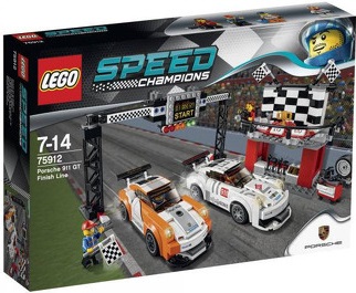 LEGO Speed Champions Финиш Porsche 911 GT (75912)