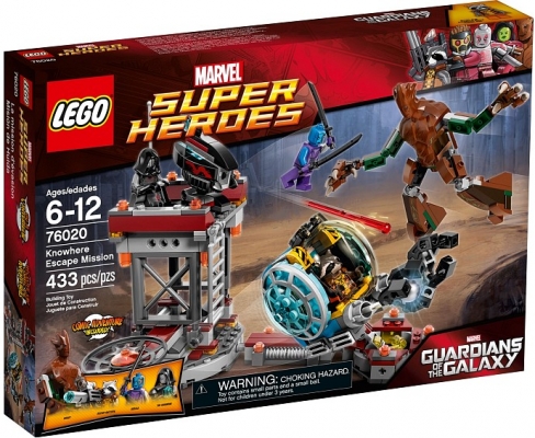 LEGO Super Heroes Місія «Втеча в Ноувер» Guardians of the Galaxy (76020)