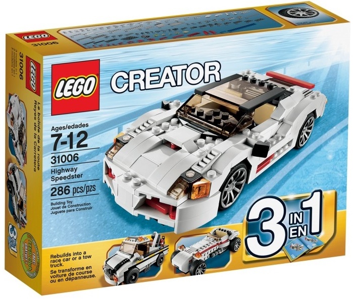 LEGO Creator Швидкісні автомобілі (31006)