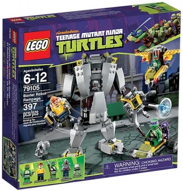 LEGO Teenage Mutant Ninja Turtles Лють робота Бакстера (79105)