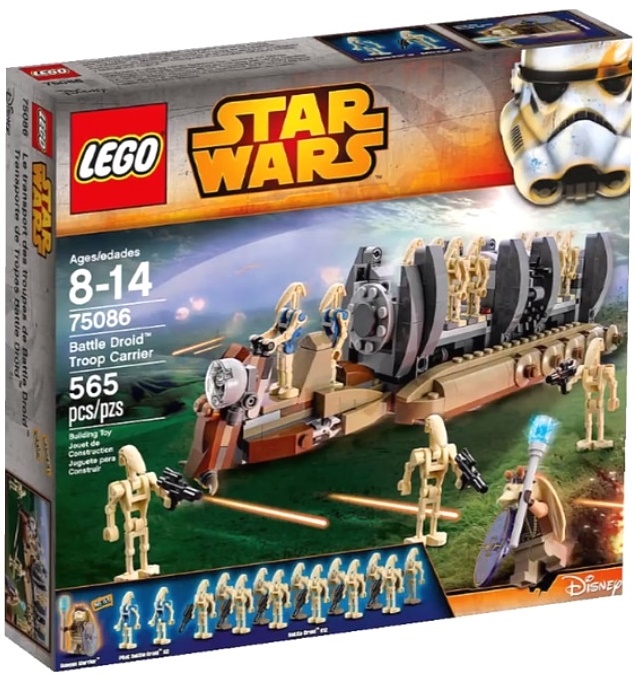 LEGO Star Wars Перевізник бойових дроїдів (75086)
