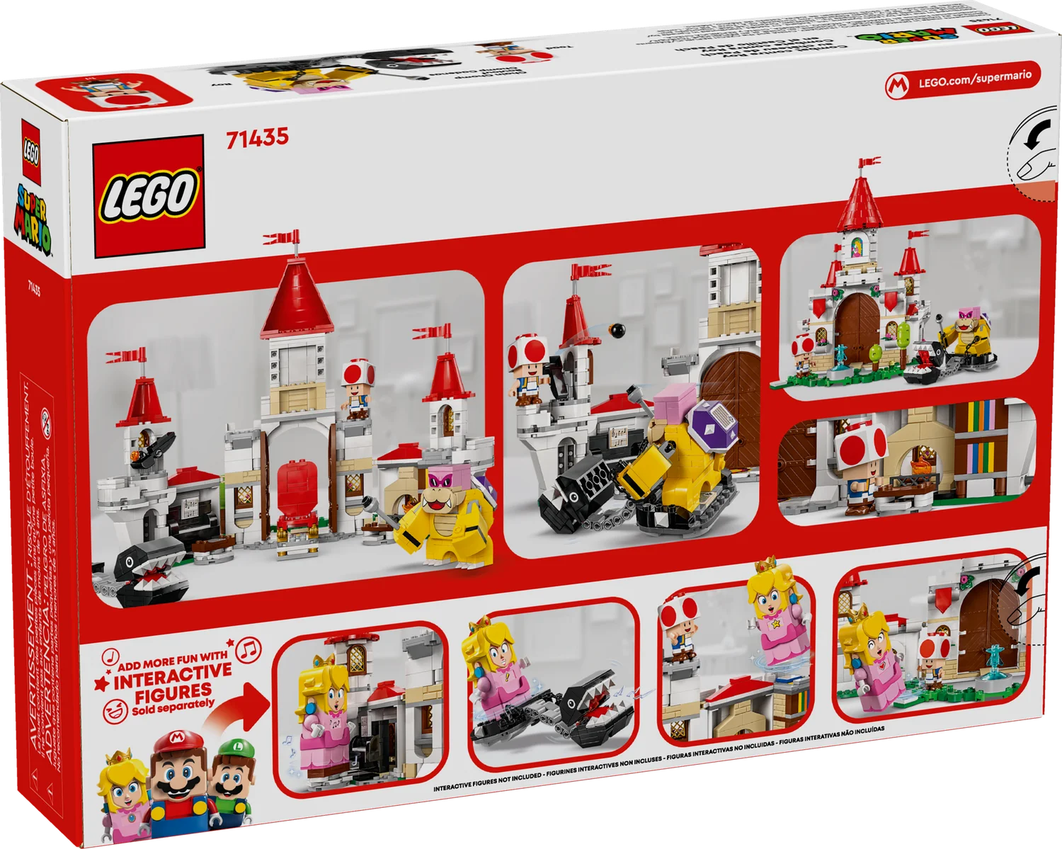 LEGO Super Mario Битва з Роєм біля замку Піч (71435)