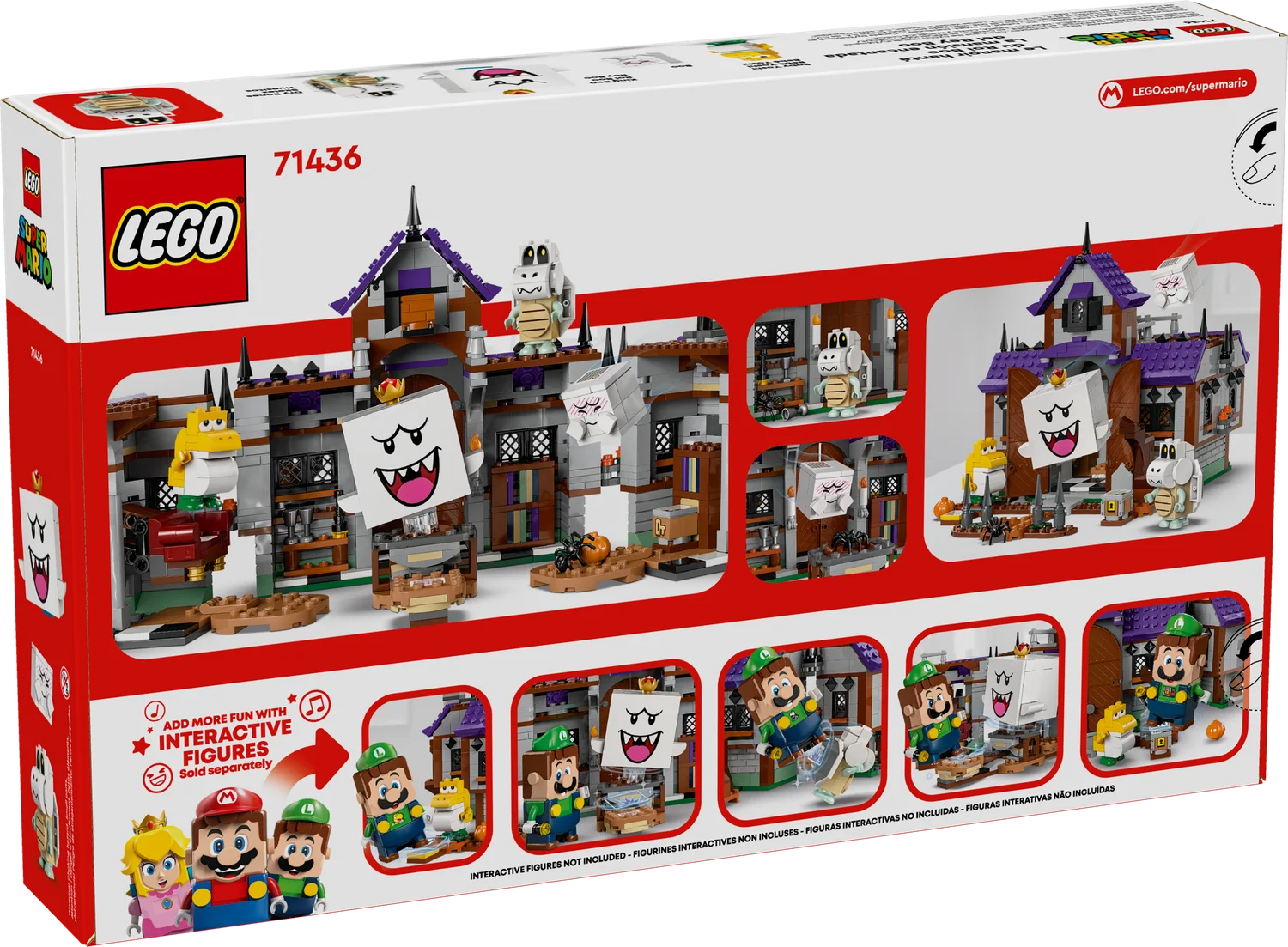 LEGO Super Mario Садиба з привидами Бу-короля (71436)