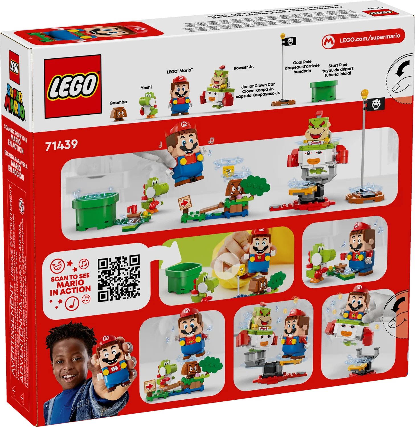 LEGO Super Mario Пригоди з інтерактивним LEGO® Маріо (71439)