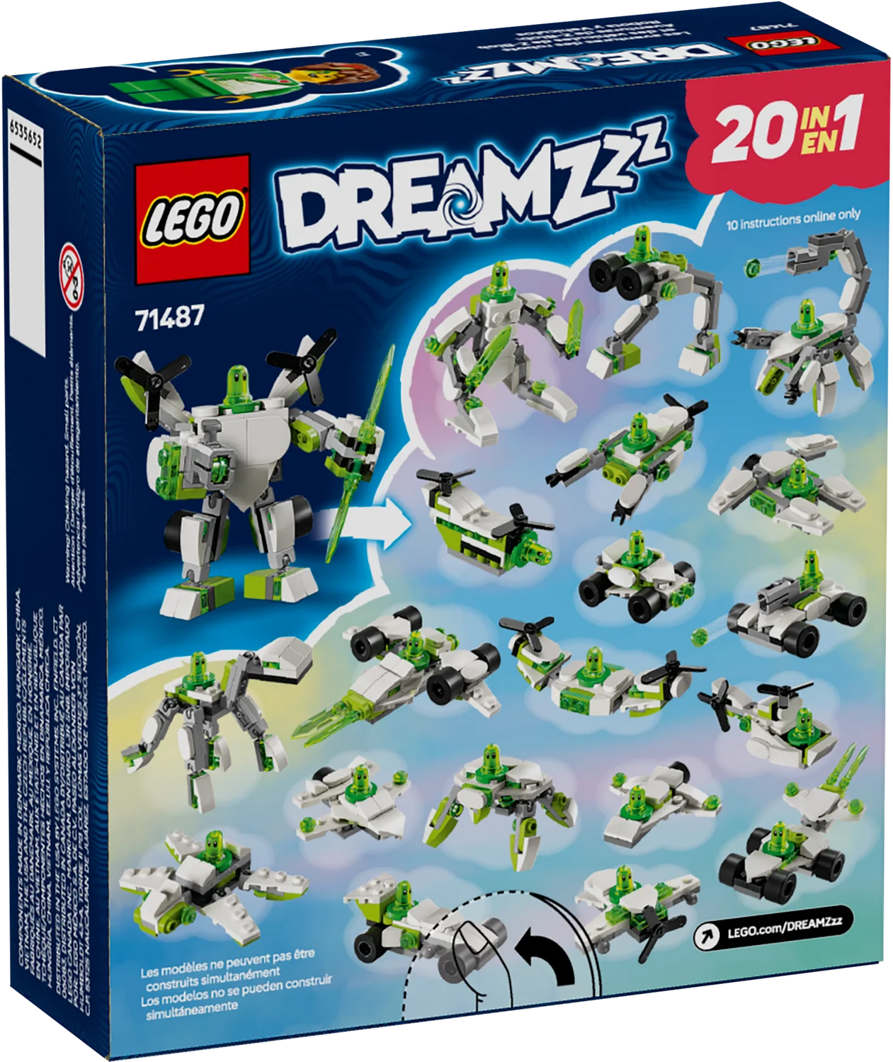 LEGO DREAMZzz Робот Z-Blob та гоночні пригоди (71487)