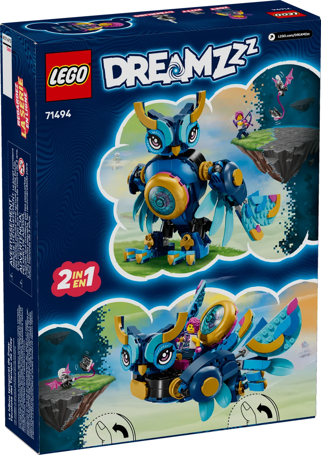 LEGO DREAMZzz Сова часу Зоуі (71494)