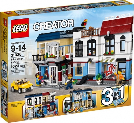 LEGO Creator Веломагазин і кав'ярня (31026)