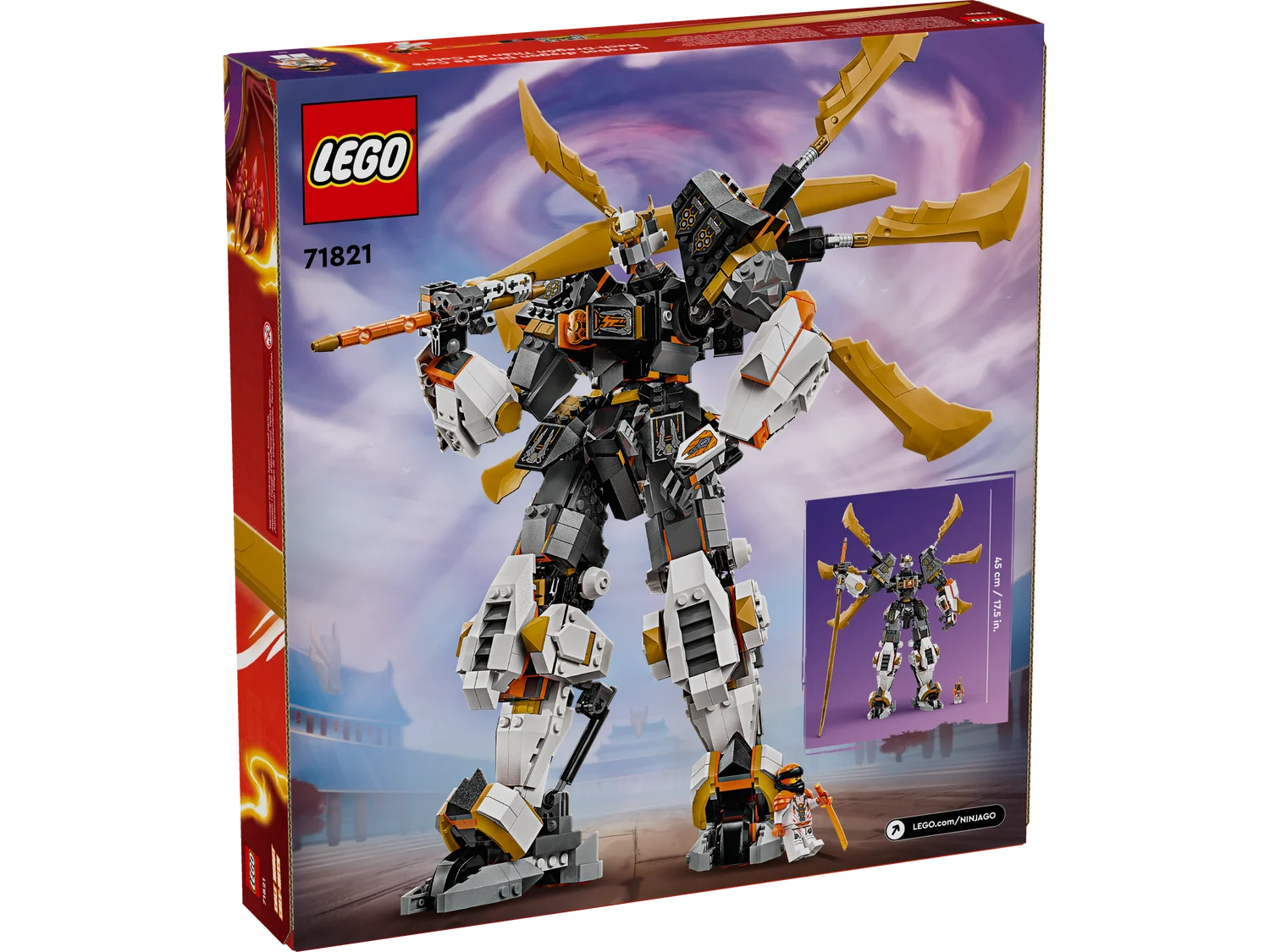 LEGO Ninjago Драконовий робот-титан Коула (71821)