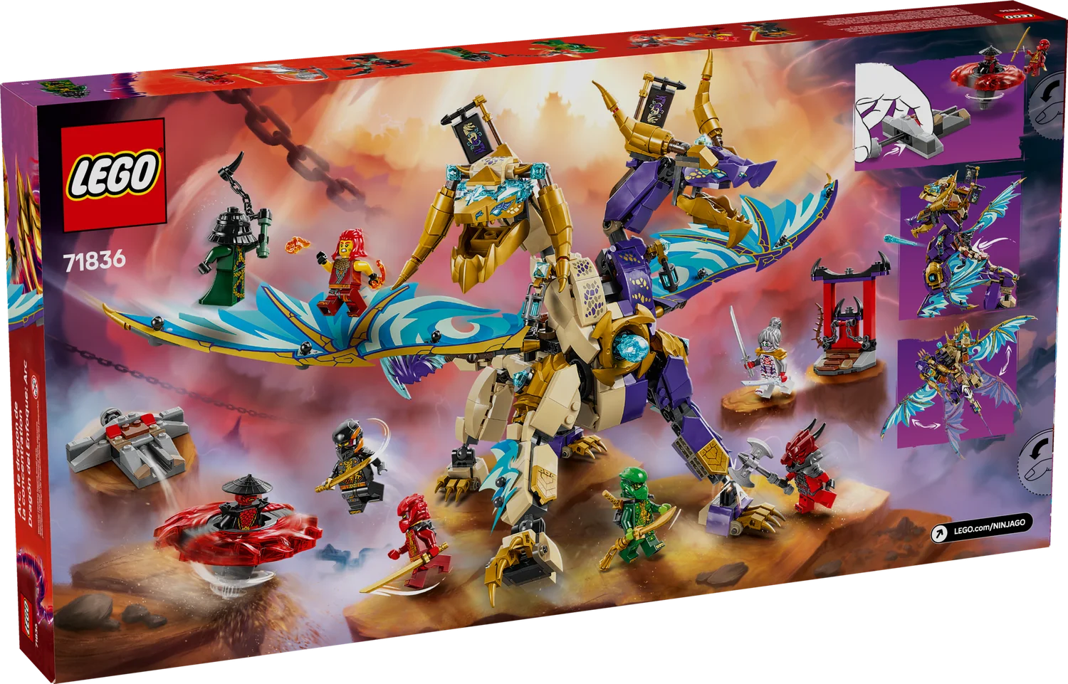 LEGO Ninjago Арк-дракон фокусу (71836)