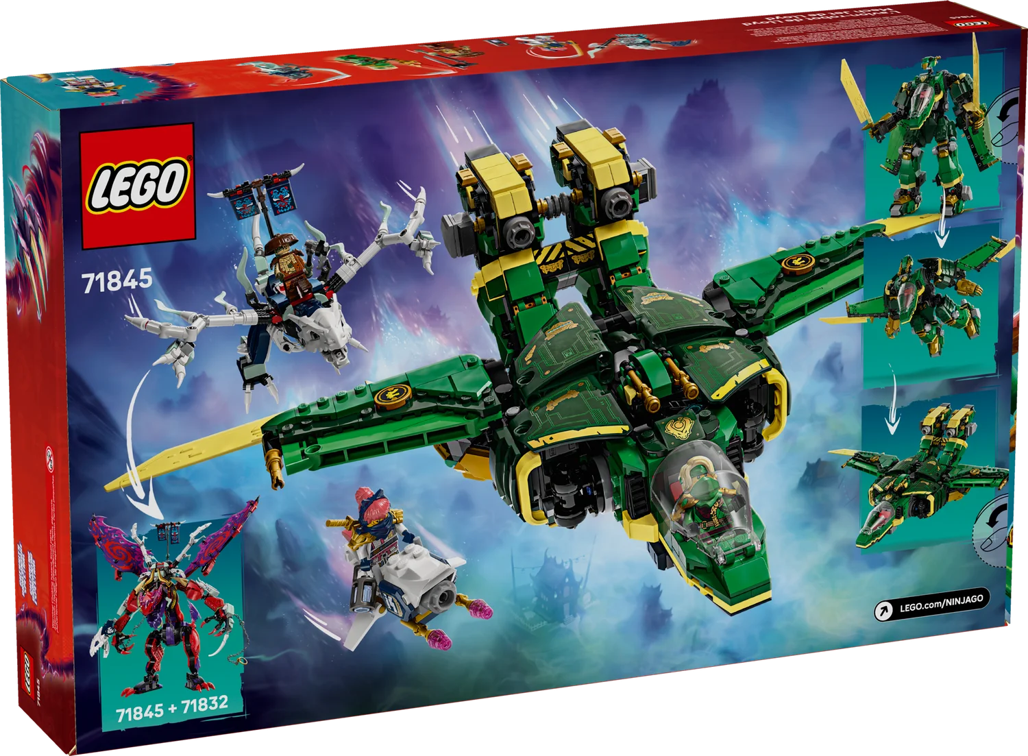 LEGO Ninjago Реактивний робот Ллойда (71845)