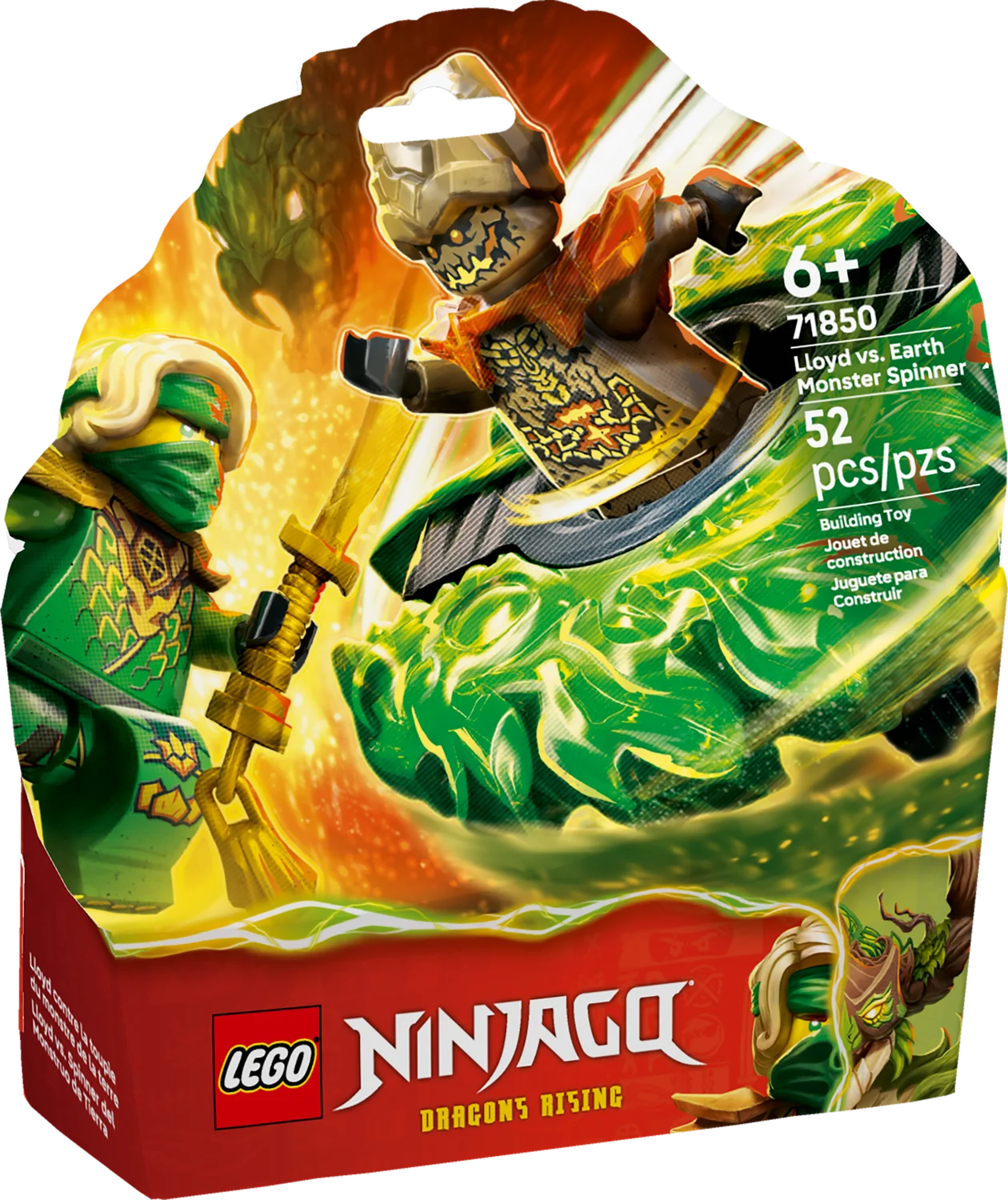 LEGO Ninjago Ллойд проти спінера земельного монстра (71850)