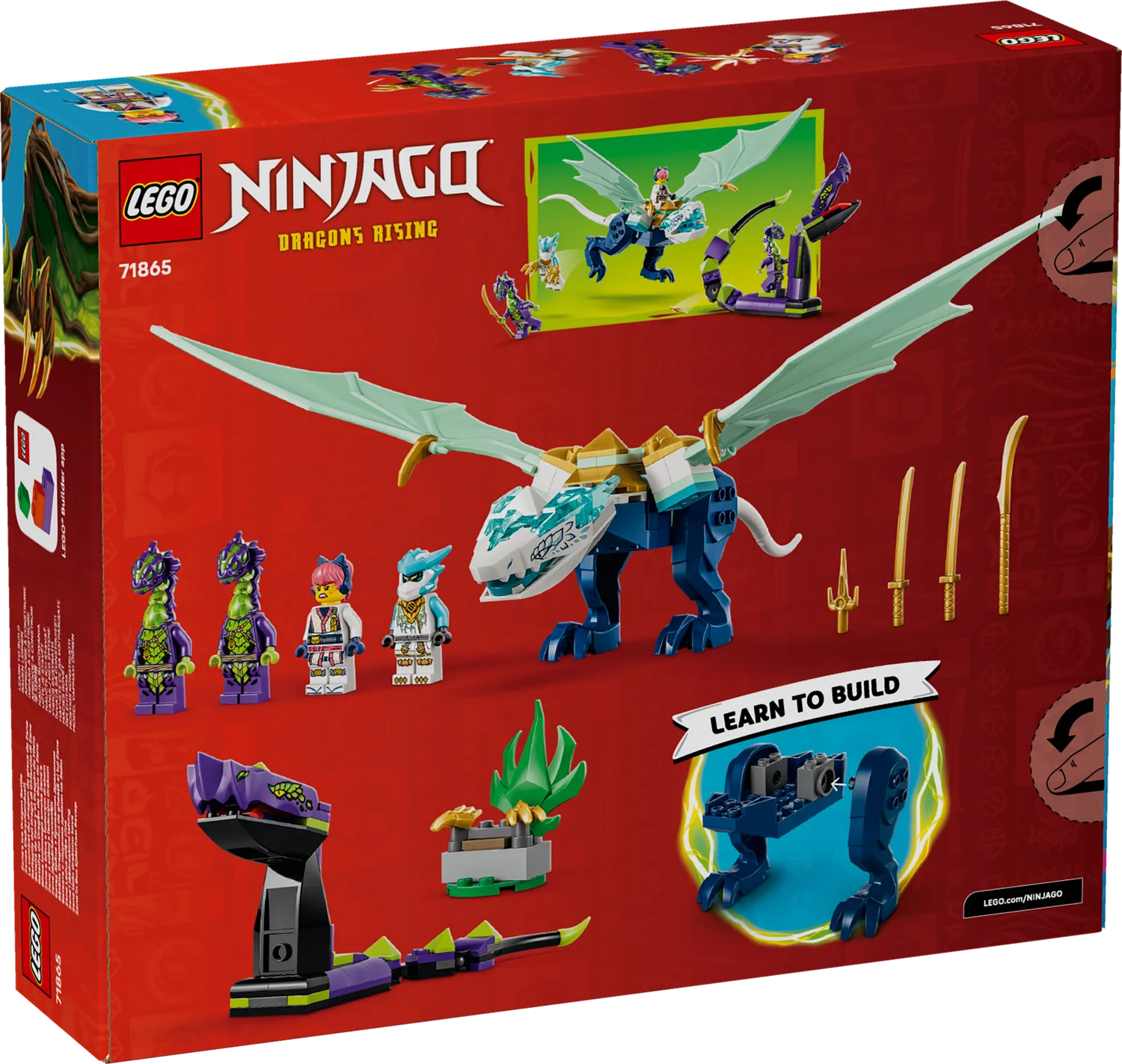 LEGO Ninjago Битва Зейна з Крижаним Драконом (71865)