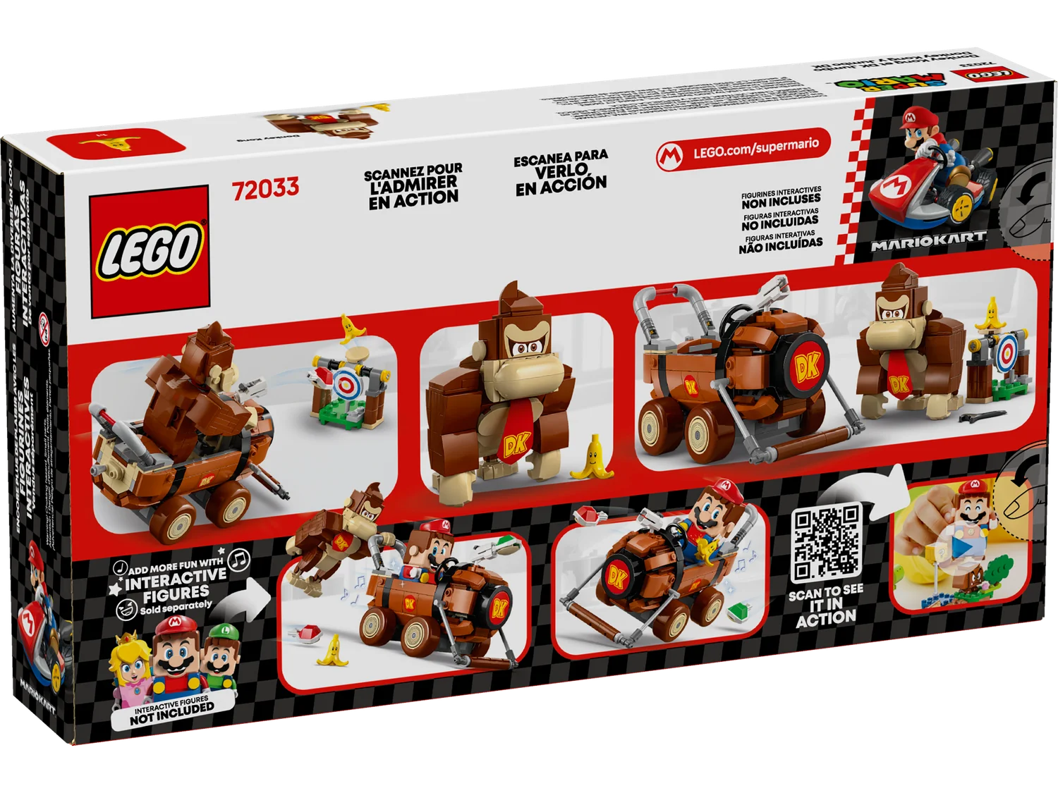 LEGO Super Mario Mario Kart™ – Donkey Kong & DK Jumbo (72033)