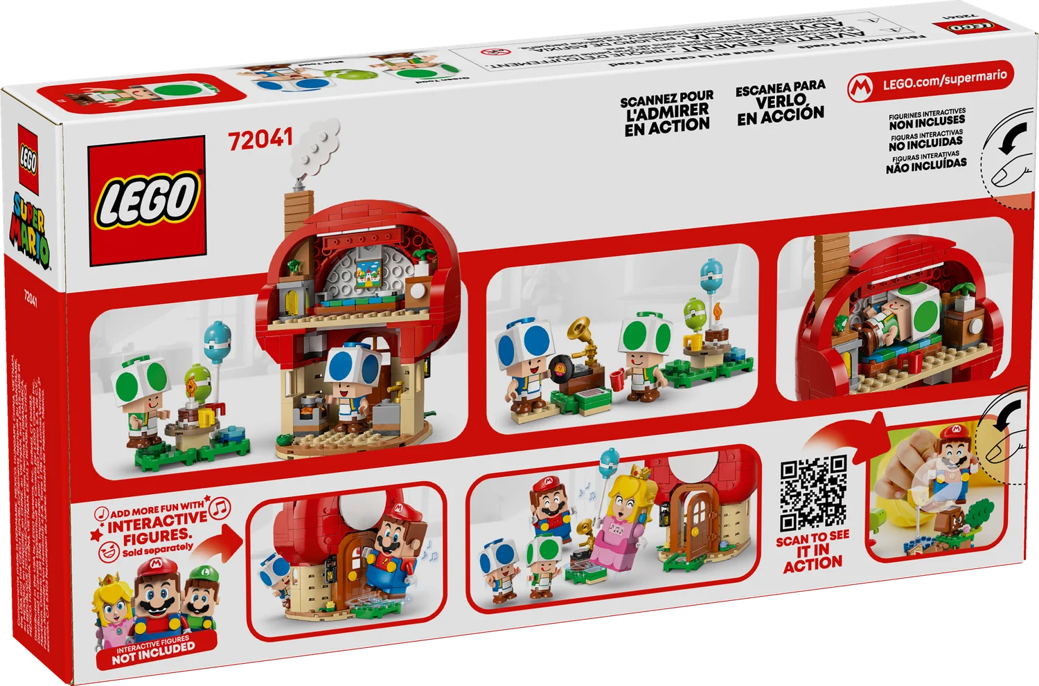 LEGO Super Mario Вечірка в будинку Toad (72041)