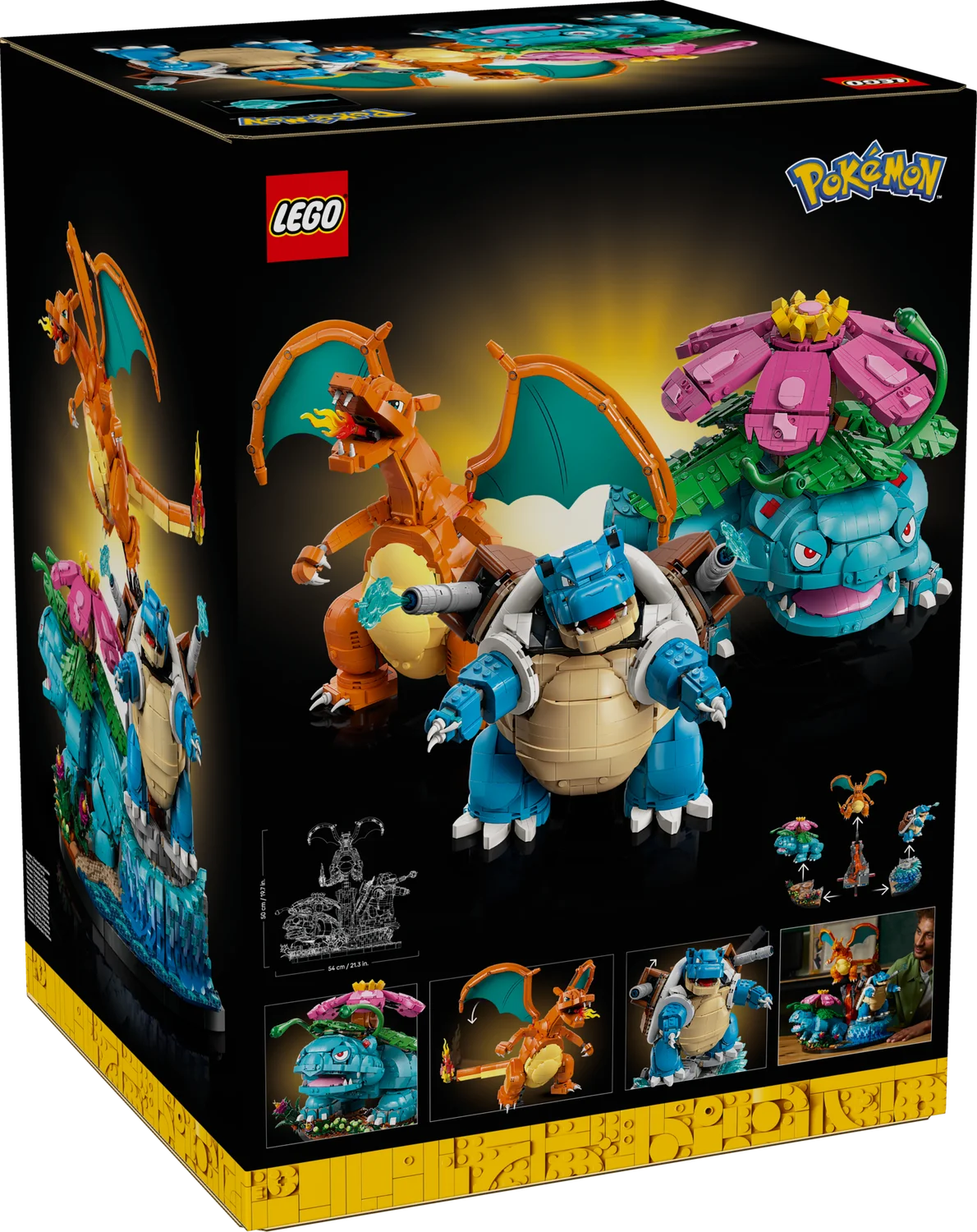 LEGO Pokemon Венузавр, Чарізард і Бластойз (72153)