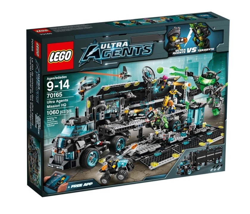 LEGO Ultra Agents Штаб-квартира місій ультраагентів (70165)