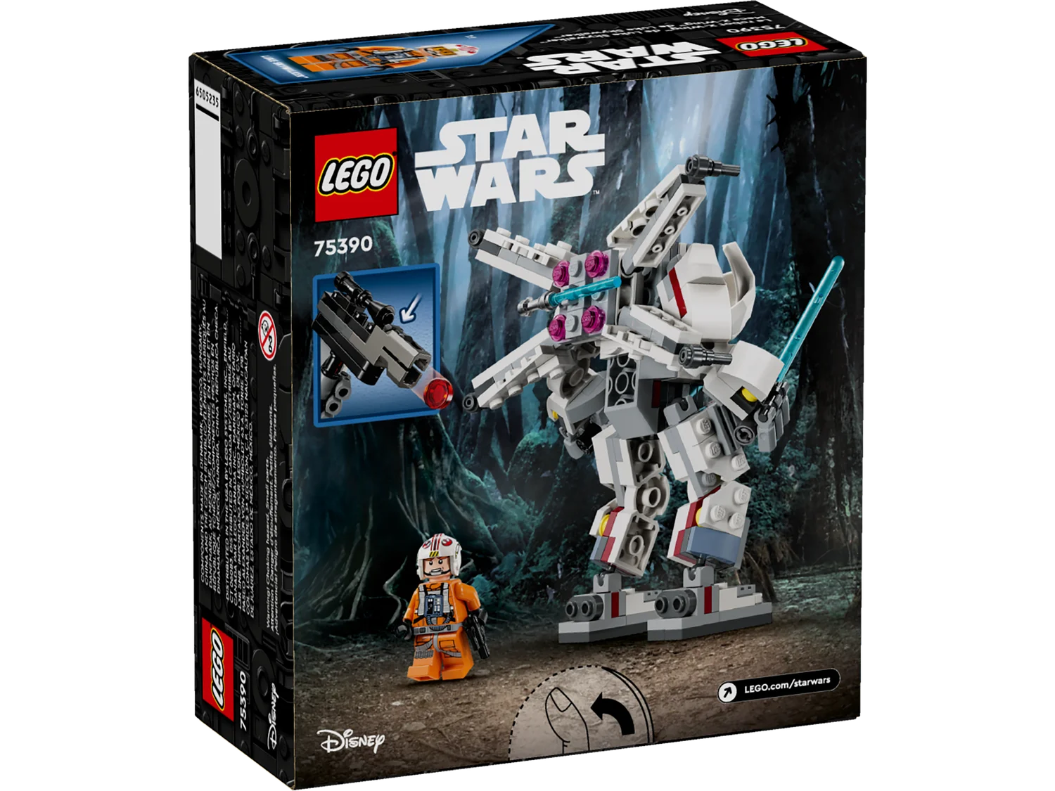 LEGO Star Wars Робот X-Wing Люка Скайвокера (75390)