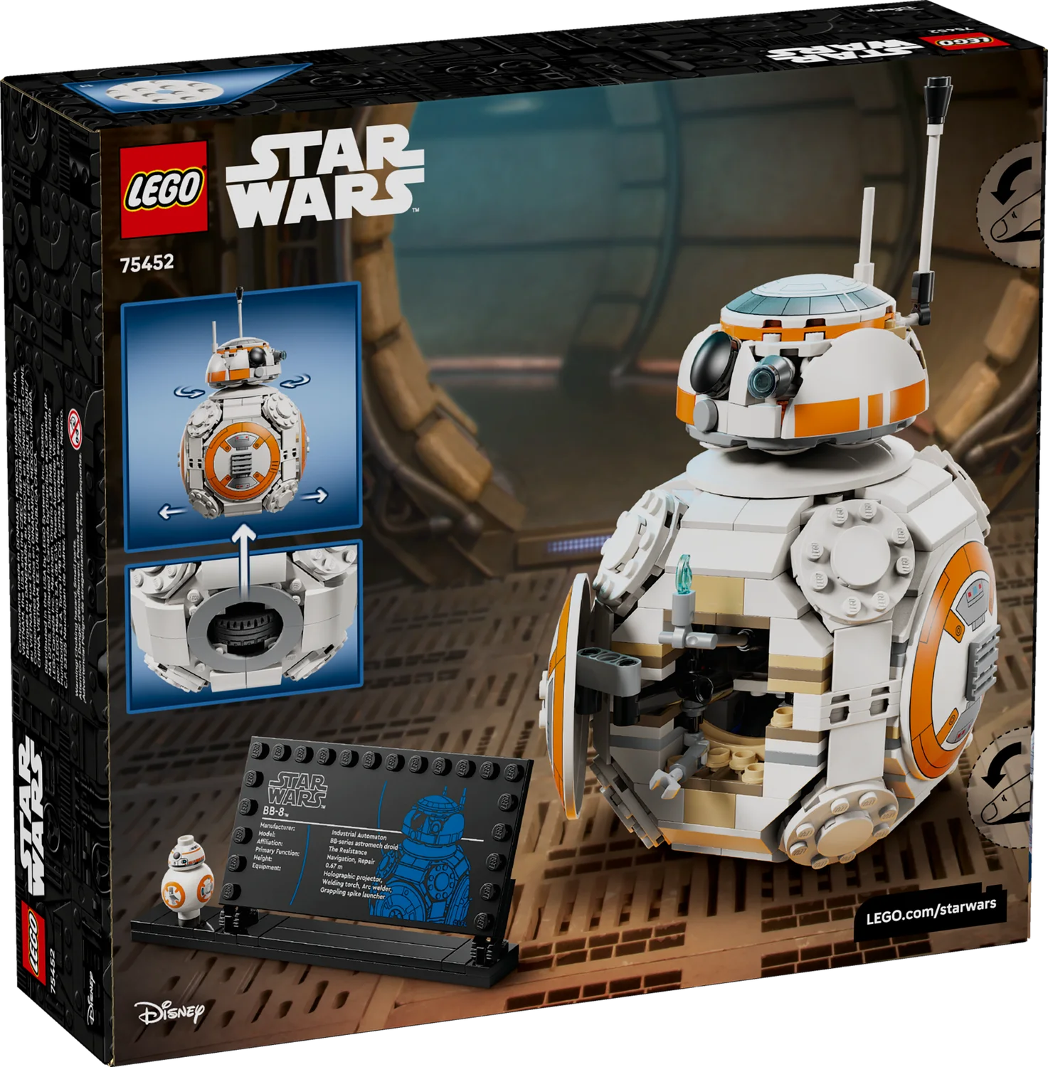 LEGO Star Wars Дроїд-астромеханік BB-8™ (75452)