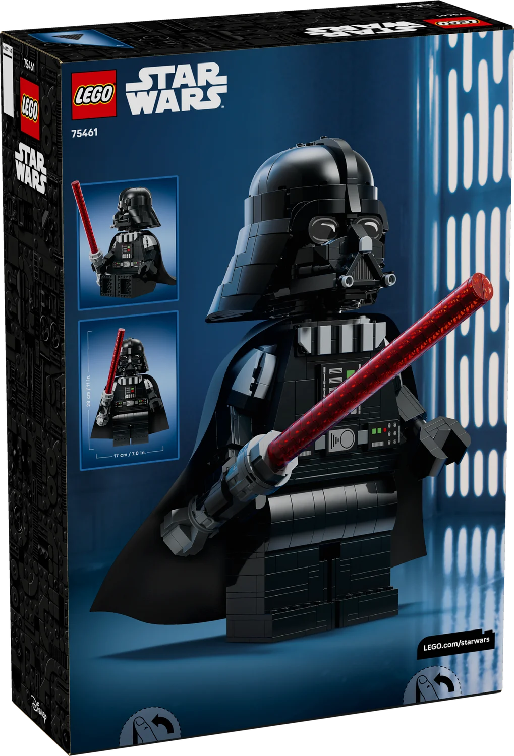 LEGO Star Wars Збільшена мініфігурка Дарта Вейдера (75461)