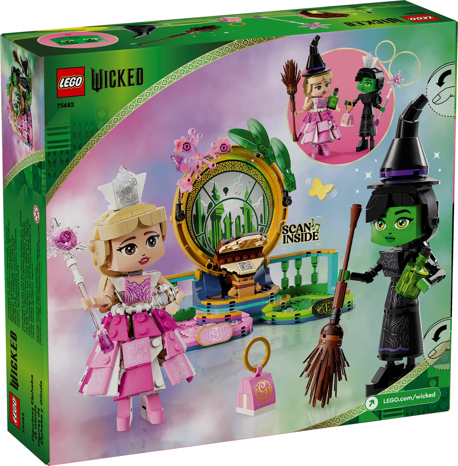 LEGO Wicked Фігурки Ельфаби й Ґлінди (75682)